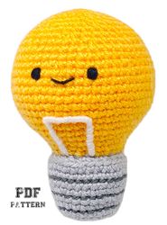 CROCHET PATTERNS Crochet Lightbulb PDF Pattern