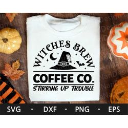 Witches Brew svg, Witch Hat svg, Funny Halloween png, Halloween Shirt, Witchy Vibes svg, dxf, png, eps, svg file for cri