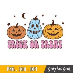 Trick Or Treat Pumpkin Png, Halloween Kids Png, Halloween Sublimation Designs Download, Halloween Clipart