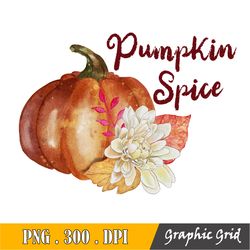Fall Sublimation Autumn Pumpkin Png, Thanksgiving Png, Sublimation Designs Downloads, Png Files For Sublimation