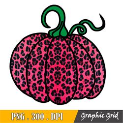 Cheetah Fall Pumpkin Png, Thanksgiving Png, Sublimation Designs Downloads, Png Files For Sublimation