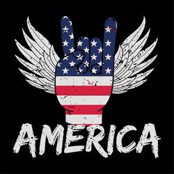 America AF, us flag, independence day, 4th july, american vacation, Svg, Png, Dxf, Ep