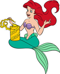 The Little Mermaids Retro Svg, Disney Princess Little Mermaid Svg, Png, Cricut File, Mermaid Mandala Svg Png