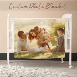 custom photo blanket, photo blanket minky, blanket photo collage, best friend custom own photo blanket, family photo gif