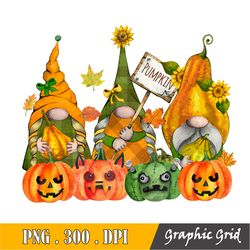 Fall Gnomes Png Sublimation Design, Fall Gnomes Png Sublimation Design, Fall Png, Autumn Png, Pumpkin Png, Thanksgiving