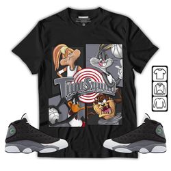 Bunny Tazmanian Hiphop Unisex Sneaker Shirt Match Black Flint 13s Tee, Jordan Retro 13 Black Flint T-Shirt, Hoodie, Swea