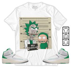 Custom Rick Wanted Unisex Sneaker Shirt Match Lucky Green 2s Tee, Jordan 2 Lucky Green T-Shirt, Hoodie, Sweatshirt