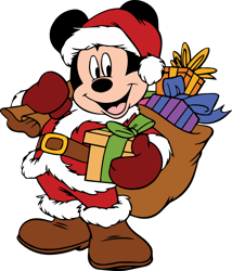 Mickey And Minnie Mouse Christmas Clipart, Mickey Mouse Christmas Svg, Mickey Mouse Png, Christmas Svg, Png, PDF, EPS