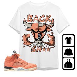 AJ 5 DJ Khaled Crimson Bliss Unisex T-Shirt, Tee, Sweatshirt, Hoodie, The Bull Back, Shirt To Match Sneaker