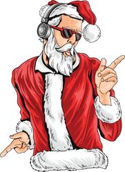 Christmas Svg, Pieces Svg, Merry Christmas Svg, Christmas design, Santa logo, Noel Svg, Digital Download