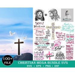 100 Christian SVG Bundle,Scripture Bundle,Digital Download, Bible Verse Bundle, Cut Files For Cricket, Jesus, God,Religi