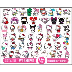 100 Hello Kitty SVG Files, Hello Kitty SVG Bundle, Hello Kitty Svg Bundle, Hello Kitty Svg File, Kitty Svg, Cat Svg, Car