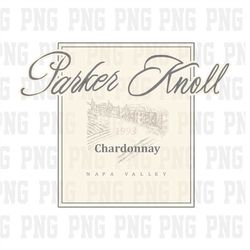 Parker Knoll Png The Parent Trap Inspired Png, vineyard Png, California Wine Png Digital Download
