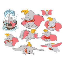 Dumbo Svg, Dumbo Baby Shower, Dumbo Birthday svg, Dumbo Cut File, Disneyland Svg, Character svg, Dumbo Layered svg, Baby