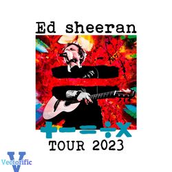 Ed Sheeran Concert The Mathematics Tour PNG Download