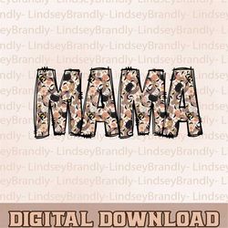 Spooky Mama Png, Retro Halloween Mama Png, Groovy Halloween Mama Png
