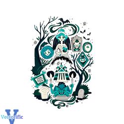 Vintage Tomb Sweat Tomb Haunted Mansion SVG Cutting File