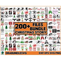 200 Design Christmas Story Mega Bundle, Christmas Vacation Svg Bundle, Christmas Movie Shirt Png, Xmas Gift Ornament Dec