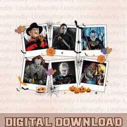 Halloween Character Card Png, Horror Movie Killer Png, Happy Halloween Png
