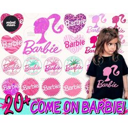 20 Babe Icons Png Bundle, Babe Logo Bundle, Pink Doll Png, Babe Girl Png, Come on, Lets Go Party, Girly Beach, Lets Go P