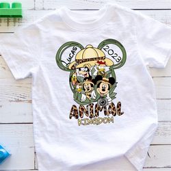 Mikey T Shirt Personalized, Disneyland T Shirt, Mickey Safari Personalized, Minnie Safari Shirt, Disneyland Trip Shirt,