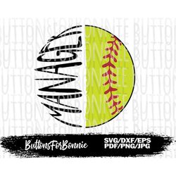 Softball manager, Softball svg, Softball manager gift, diy manager gift, digital cutting file, cricut, volleyball manage
