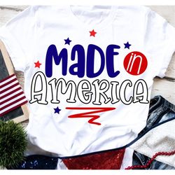 Made in America svg, 4th of july svg, fourth of July svg, independence day svg, 4th of july shirt, 4th of july shirt wom
