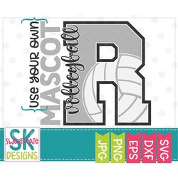 Volleyball svg, volleyball cut file, SVG dxf, eps, Cricut cut file, Silhouette cut file, PNG, htv, Die Cut, Sweet Kate D