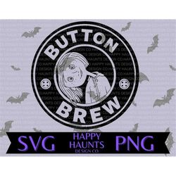 Button brew SVG, easy cut file for Cricut, Layered by colour