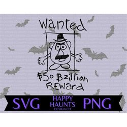 Wanted SVG, easy cut file for Cricut, Layered by colour