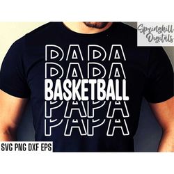 Basketball Grandpa Svgs | Sports Season Cut Files | Bball Quotes | T-shirt Designs | High School Basketball | Junior Hig