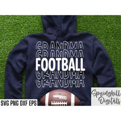 Football Grandma Svg | Football Season Shirt | School Sports Cut Files | Football Gma Svg | T-shirt Design | High School