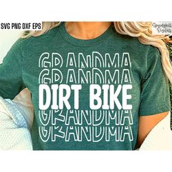 Dirt Bike Grandma | Motocross Gma Shirt | Dirt Biking Quotes | Dirt Biker Cut Files | Motocross Race T-shirt | Moto-X Ts