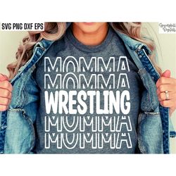 Wrestling Momma Svg | Wrestling Shirt Pngs | Wrestler Mom Svgs | Wrestling Tshirt Designs | Wrestling Family | Sports Cu