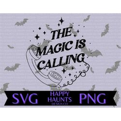 Magic is calling SVG, easy cut file for Cricut, Layered by colour