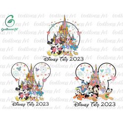 Family Trip 2023 Bundle 3 Png, Family Vacation Png, Vacay Mode Png, Magical Kingdom Png, Files For Sublimation, Only Png