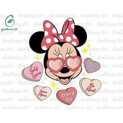 Mouse Icon Pink Heart Svg, Valentine Day Svg, Family Vacation Svg, Big Love Svg, Magic Valentine Svg, Matching Couple, F