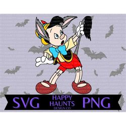 Pinocchio SVG, easy cut file for Cricut, Layered by colour