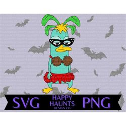 Circus Perry SVG, easy cut file for Cricut, layered by colour