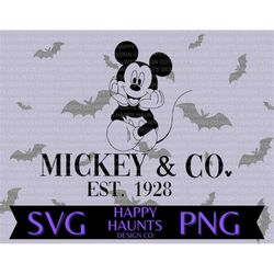 Mickey & co SVG, easy cut file for Cricut, Layered by colour