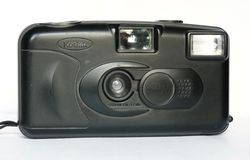 Kodak KB10 point&shoot film camera 35mm with strap