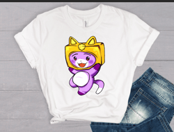 Lankybox - Foxy excited and jumping  Sublimation PNG