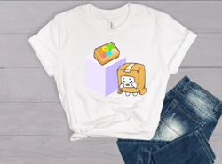 Lankybox - Sad Boxy - Cant reach the donuts!   Sublimation PNG