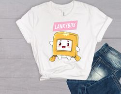 Lankybox - Boxy - waving hello  Sublimation PNG