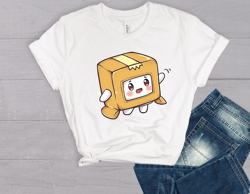 Lankybox Boxy waving hello and excited Sublimation PNG