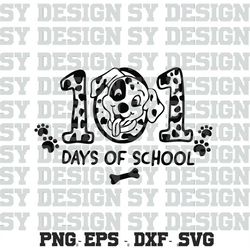101 Days Of School PNG, 101 Days of School Dalmatian, Kindergarten PNG, Preschool PNG, 100 Days Of School Png, Digital D