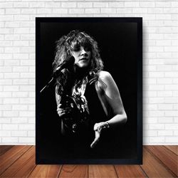 Stevie Nicks Music Poster Canvas Wall Art Home Decor (No Frame)