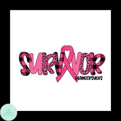 Survivor Breast Cancer Awareness Vector Svg, Pink Wariors Gift For Breast Cancer Awareness Svg, Fight Gift For Breast Ca