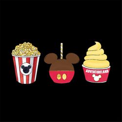 The Happiest Snacks On Earth Svg, Mickeys Svg, Disney Svg, Disney World Svg, Disney Castle, Silhouette Cameo, Cricut Fil