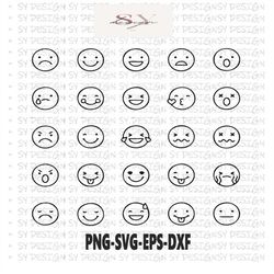 Smiley Face SVG Bundle, smiley face SVG, smile SVG, trippy svg, svg bundle, files for cricut, png files, cut files
